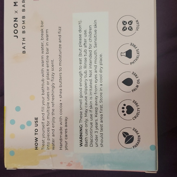 Brand New Joon x Moon 🌙 Bath Bomb Bar Gift Set - Picture 3 of 4